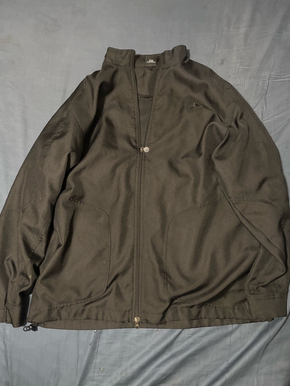 Men's Jordan XXL Black Lightweight Zip Jacket